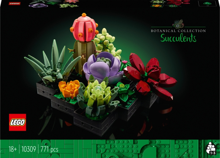 LEGO Botanical 10309 - Succulents i gruppen LEGETØJ, BØRN & BABY / Legetøj / Bygge legesager / Lego hos TP E-commerce Nordic AB (C33578)