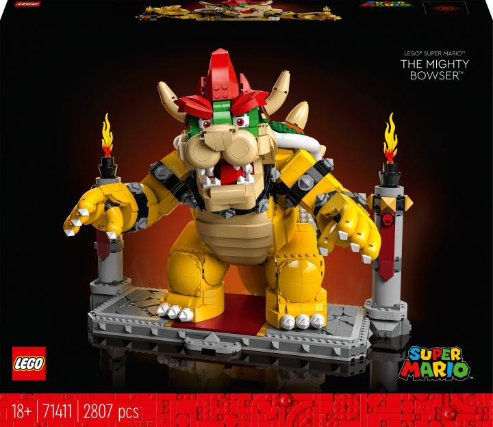 LEGO Super Mario 71411 - The Mighty Bowser i gruppen LEGETØJ, BØRN & BABY / Legetøj / Bygge legesager / Lego hos TP E-commerce Nordic AB (C33584)