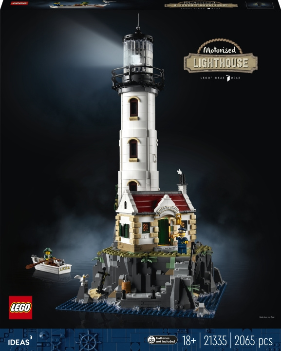 LEGO Ideas 21335 - Motorized Lighthouse i gruppen LEGETØJ, BØRN & BABY / Legetøj / Bygge legesager / Lego hos TP E-commerce Nordic AB (C33585)