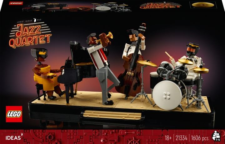 LEGO Ideas 21334 - Jazz Quartet i gruppen LEGETØJ, BØRN & BABY / Legetøj / Bygge legesager / Lego hos TP E-commerce Nordic AB (C33586)