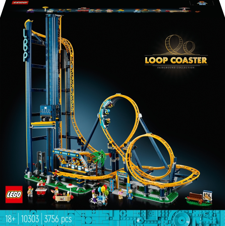 LEGO Icons 10303 - Loop Coaster i gruppen LEGETØJ, BØRN & BABY / Legetøj / Bygge legesager / Lego hos TP E-commerce Nordic AB (C33588)