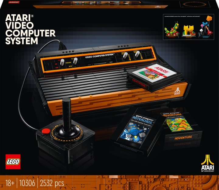 LEGO Icons 10306 - Atari 2600 i gruppen LEGETØJ, BØRN & BABY / Legetøj / Bygge legesager / Lego hos TP E-commerce Nordic AB (C33589)