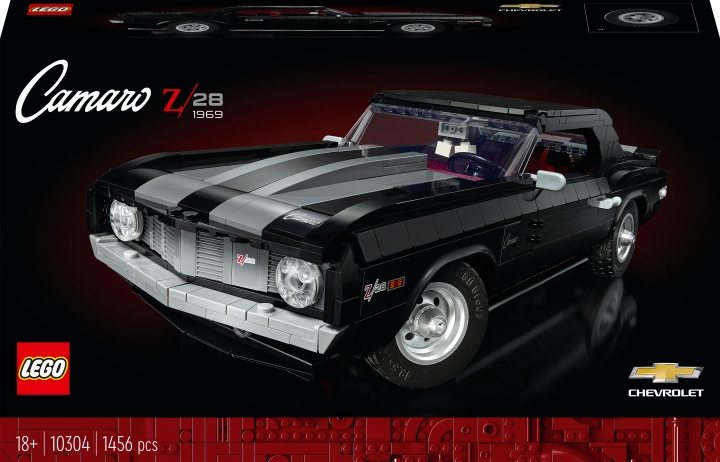 LEGO Icons 10304 - Chevrolet Camaro Z28 i gruppen LEGETØJ, BØRN & BABY / Legetøj / Bygge legesager / Lego hos TP E-commerce Nordic AB (C33590)