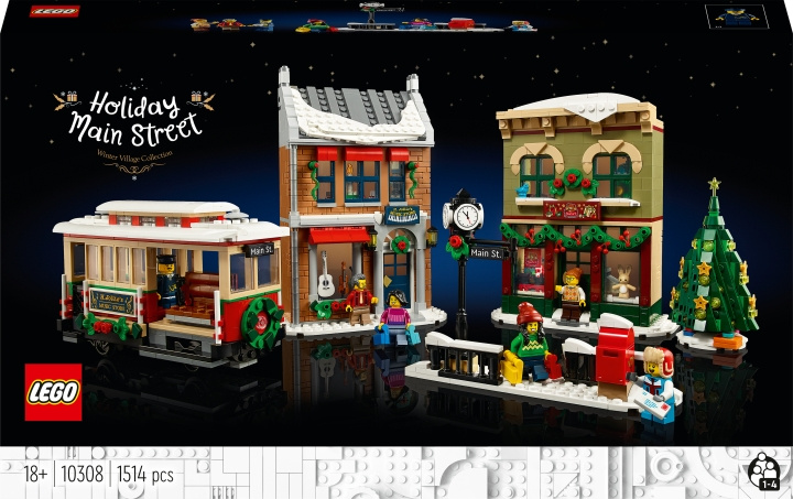 LEGO Icons 10308 - Holiday Main Street i gruppen LEGETØJ, BØRN & BABY / Legetøj / Bygge legesager / Lego hos TP E-commerce Nordic AB (C33593)