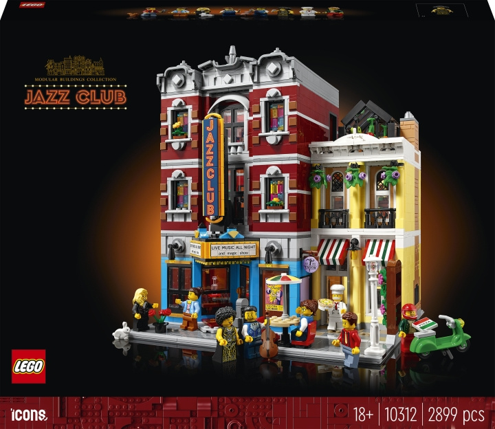 LEGO Icons 10312 - Jazz Club i gruppen LEGETØJ, BØRN & BABY / Legetøj / Bygge legesager / Lego hos TP E-commerce Nordic AB (C33597)