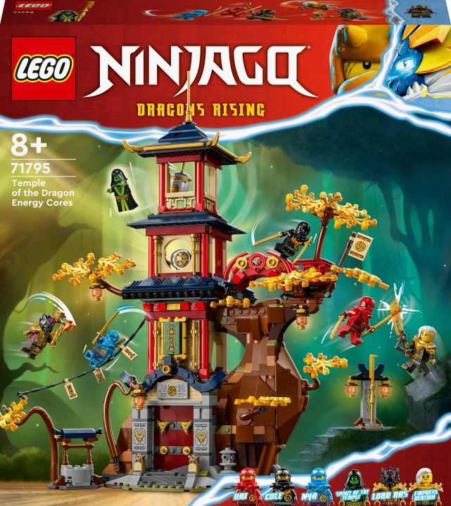 LEGO Ninjago 71795 - Temple of the Dragon Energy Cores i gruppen LEGETØJ, BØRN & BABY / Legetøj / Bygge legesager / Lego hos TP E-commerce Nordic AB (C33605)