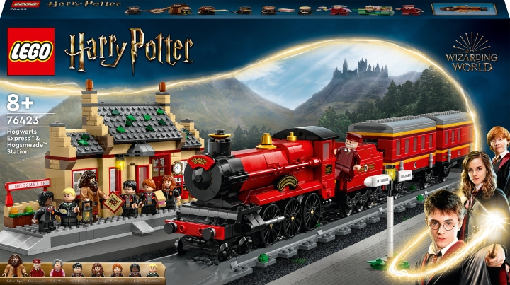 LEGO Harry Potter 76423 - Hogwarts Express Train Set with Hogsmeade Station i gruppen LEGETØJ, BØRN & BABY / Legetøj / Bygge legesager / Lego hos TP E-commerce Nordic AB (C33608)