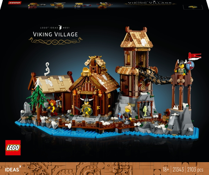 LEGO Ideas 21343 - Viking Village i gruppen LEGETØJ, BØRN & BABY / Legetøj / Bygge legesager / Lego hos TP E-commerce Nordic AB (C33620)