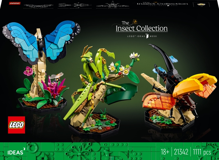 LEGO Ideas 21342 - The Insect Collection i gruppen LEGETØJ, BØRN & BABY / Legetøj / Bygge legesager / Lego hos TP E-commerce Nordic AB (C33621)