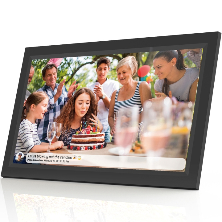 DENVER 15.6” FULL HD digital Wi-Fi photoframe with FRAMEO photo software Black i gruppen HJEMMEELEKTRONIK / Lyd & billede / Digitale fotorammer hos TP E-commerce Nordic AB (C33843)