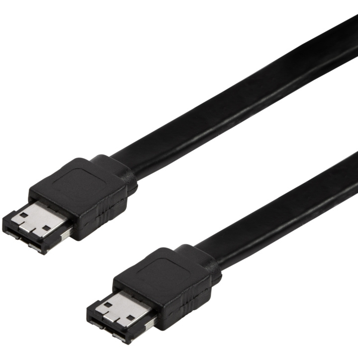 LogiLink eSATA-kabel Hane/Hane 6 Gbps 0,75m i gruppen COMPUTERTILBEHØR / Computerkomponenter / Harddiske / Adaptere og tilbehør hos TP E-commerce Nordic AB (C33896)