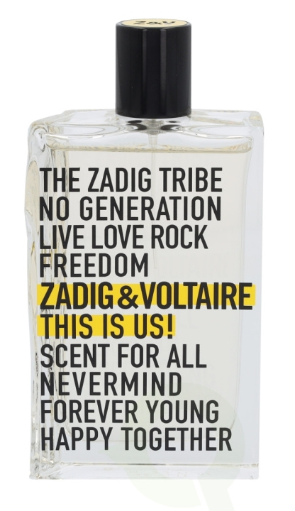 Zadig & Voltaire This is Us! SNFH Edt Spray 100 ml i gruppen SKØNHED & HELSE / Duft & Parfume / Parfume / Unisex hos TP E-commerce Nordic AB (C34142)