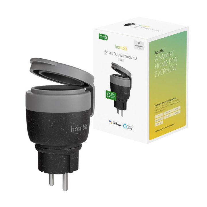 Hombli Udendørsstikkontakt Smart V2 i gruppen HJEM, HUS & HAVE / Smart hjem / Smart plugs hos TP E-commerce Nordic AB (C35268)