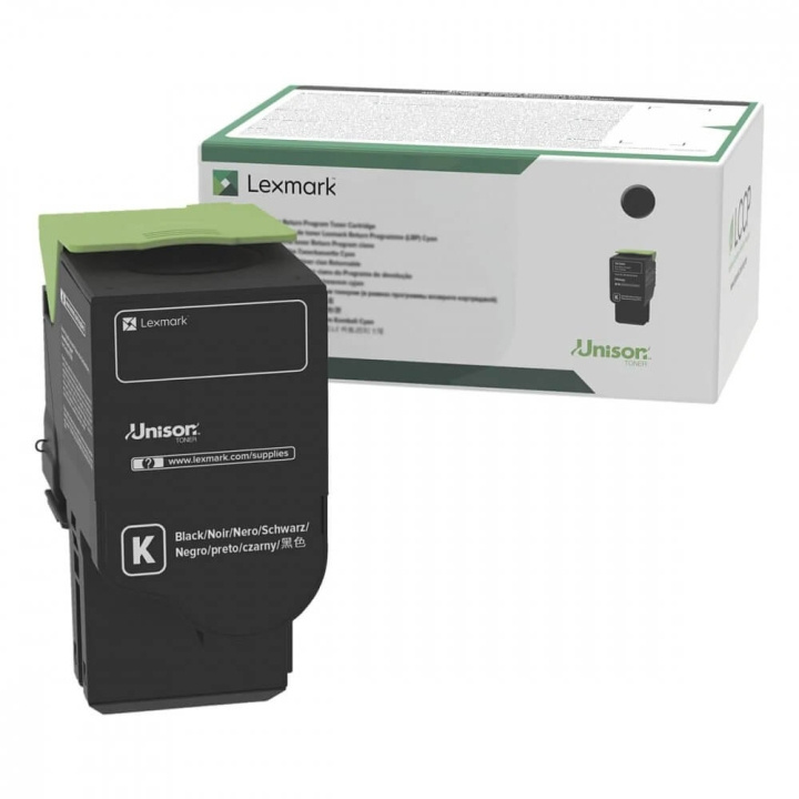 Lexmark Toner 78C20K0 Sort, Return i gruppen COMPUTERTILBEHØR / Printere og tilbehør / Blæk og toner / Toner / Lexmark hos TP E-commerce Nordic AB (C36722)