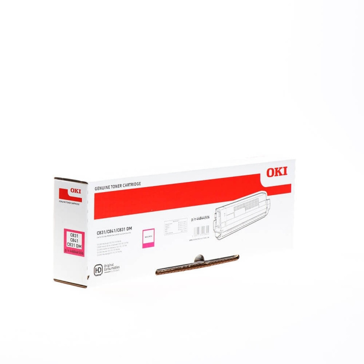 OKI Toner 44844506 Magenta i gruppen COMPUTERTILBEHØR / Printere og tilbehør / Blæk og toner / Toner / OKI hos TP E-commerce Nordic AB (C36849)