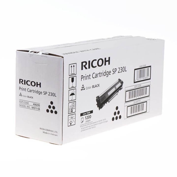 Ricoh Toner 408295 SP 230L Sort i gruppen COMPUTERTILBEHØR / Printere og tilbehør / Blæk og toner / Toner / Ricoh hos TP E-commerce Nordic AB (C36988)