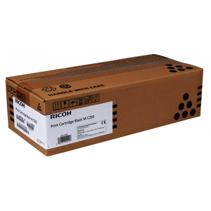 Ricoh Toner 408352 M C250 Sort i gruppen COMPUTERTILBEHØR / Printere og tilbehør / Blæk og toner / Toner / Ricoh hos TP E-commerce Nordic AB (C37110)