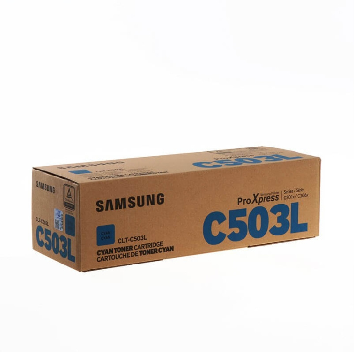 Samsung Toner SU014A CLT-C503L Cyan i gruppen COMPUTERTILBEHØR / Printere og tilbehør / Blæk og toner / Toner / Samsung hos TP E-commerce Nordic AB (C37196)