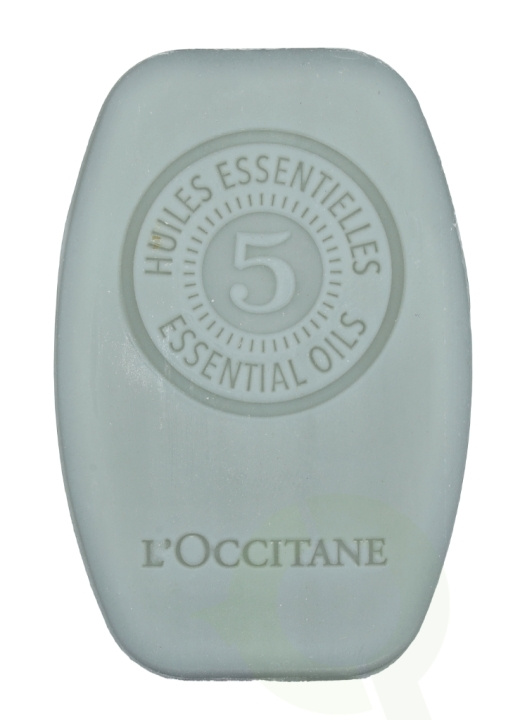 L\'Occitane 5 Ess. Oils Purifying Freshness Solid Shampoo 60 gr i gruppen SKØNHED & HELSE / Hår og styling / Hårpleje / Shampoo hos TP E-commerce Nordic AB (C37917)