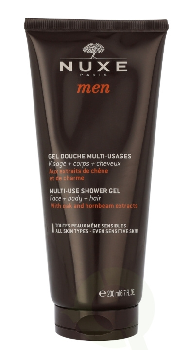 Nuxe Men Multi-Use Shower Gel 200 ml i gruppen SKØNHED & HELSE / Hudpleje / Kropspleje / Bad & brusecreme hos TP E-commerce Nordic AB (C37956)