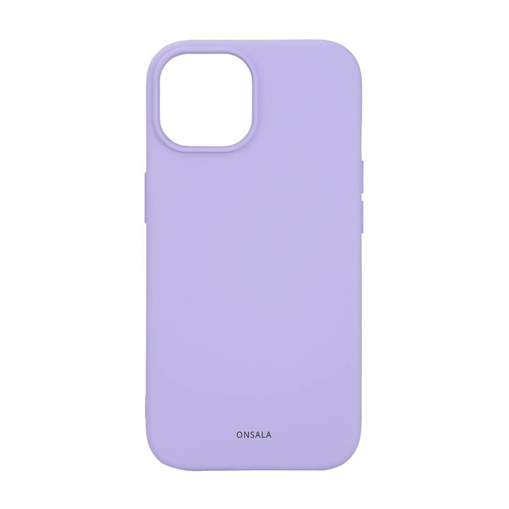 Onsala Back Sil Touch Recycled MagSerie iPhone 15 Purple i gruppen SMARTPHONES & TABLETS / Mobil Beskyttelse / Apple / iPhone 15 hos TP E-commerce Nordic AB (C38351)