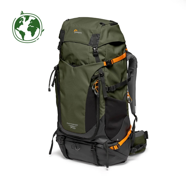 Lowepro Rygsæk PhotoSport PRO 70L AW IV M-L Mørkgrøn i gruppen HJEMMEELEKTRONIK / Foto og video / Fotografi udstyr / Kameratasker hos TP E-commerce Nordic AB (C38360)