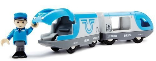 BRIO Railway 33506 - Passagerartåg batteridrivet i gruppen LEGETØJ, BØRN & BABY / Legetøj / Bygge legesager / Brio togbaner hos TP E-commerce Nordic AB (C40382)