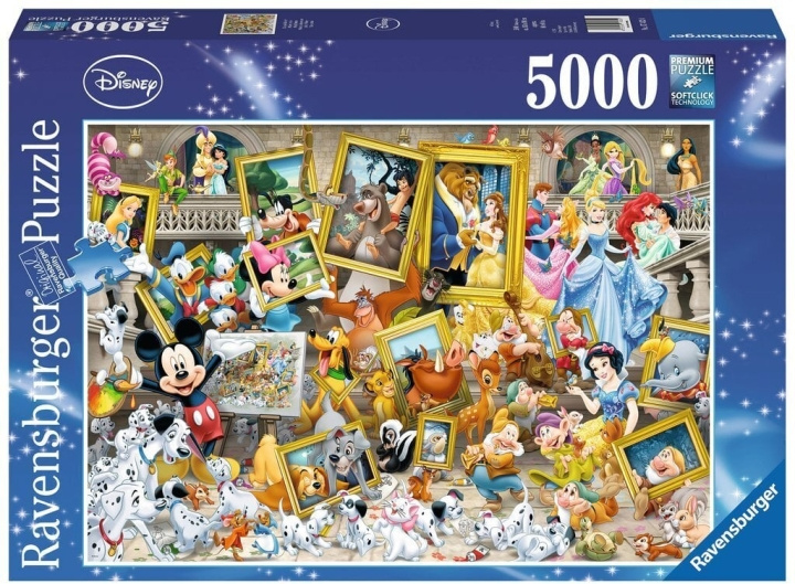 Disney Ravensburger Disney Multicharacter Pussel, 5000 bitar i gruppen SPORT, FRITID & HOBBY / Hobby / Puslespil hos TP E-commerce Nordic AB (C40408)