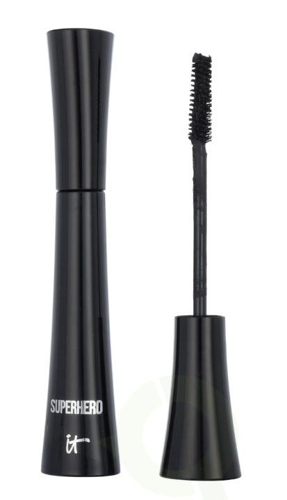 IT Cosmetics Superhero Elastic Stretch Volumizing Mascara 9 ml Super Black i gruppen SKØNHED & HELSE / Makeup / Øjne og øjenbryn / Mascara hos TP E-commerce Nordic AB (C40646)