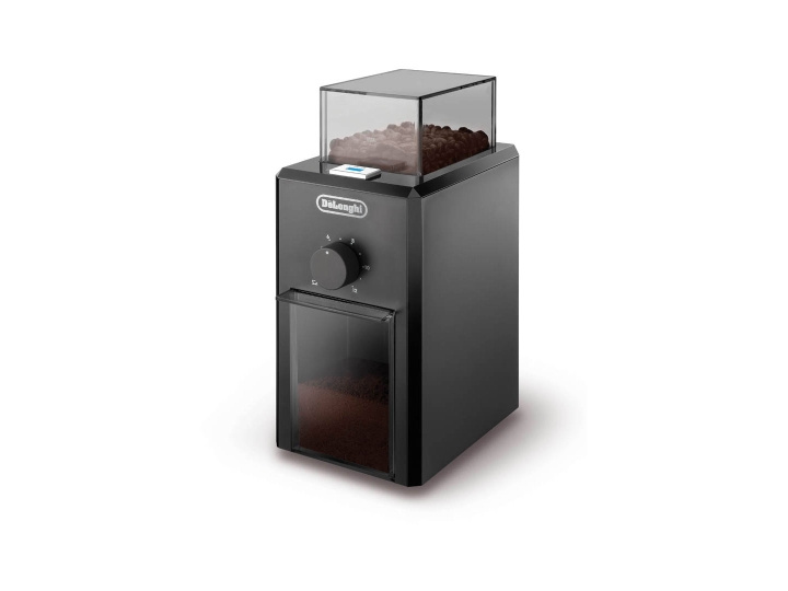 DeLonghi KG79 -kahvimylly, musta i gruppen HJEM, HUS & HAVE / Husholdningsapparater / Kaffe og espresso / Kaffekværne hos TP E-commerce Nordic AB (C40837)