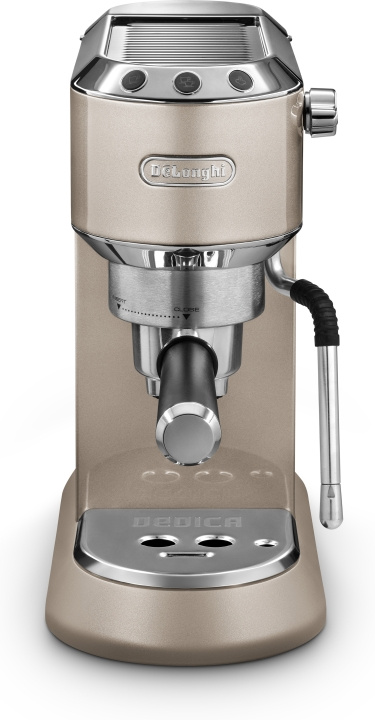 DeLonghi De\'Longhi EC885.BG Dedica Arte -espressokeitin, beigen kulta i gruppen HJEM, HUS & HAVE / Husholdningsapparater / Kaffe og espresso / Espressomaskiner hos TP E-commerce Nordic AB (C40915)