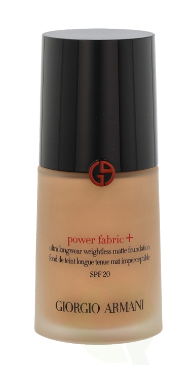 Armani Power Fabric+ Ultra Longwear Matte Foundation SPF20 30 ml #4 i gruppen SKØNHED & HELSE / Makeup / Makeup ansigt / Foundation hos TP E-commerce Nordic AB (C41232)