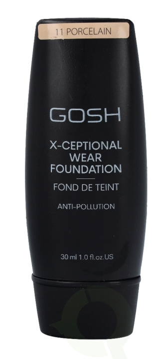 Gosh X-Ceptional Wear Foundation Long Lasting Makeup 30 ml 11 Porcelain i gruppen SKØNHED & HELSE / Makeup / Makeup ansigt / Foundation hos TP E-commerce Nordic AB (C41480)