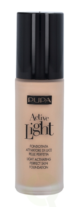 Pupa Milano Pupa Active Light Oil-Free Cream Foundation SPF10 30 ml #010 Porcelain i gruppen SKØNHED & HELSE / Makeup / Makeup ansigt / Foundation hos TP E-commerce Nordic AB (C41756)