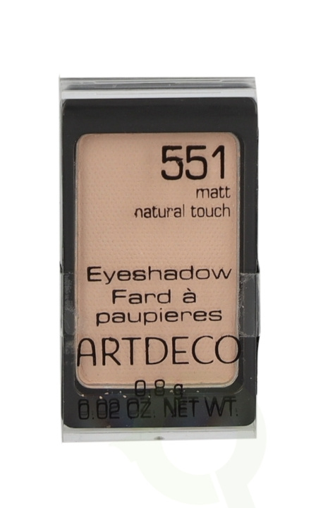 Artdeco Eyeshadow Matt 0.8 gr 551 Natural Touch i gruppen SKØNHED & HELSE / Makeup / Øjne og øjenbryn / Øjenskygge hos TP E-commerce Nordic AB (C42168)