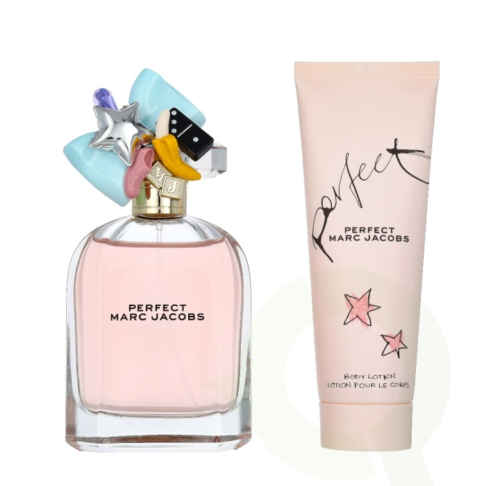 Marc Jacobs Perfect Giftset 175 ml Edp Spray 100ml/Body Lotion 75ml i gruppen SKØNHED & HELSE / Gaveæske / Gaveæske til hende hos TP E-commerce Nordic AB (C42341)