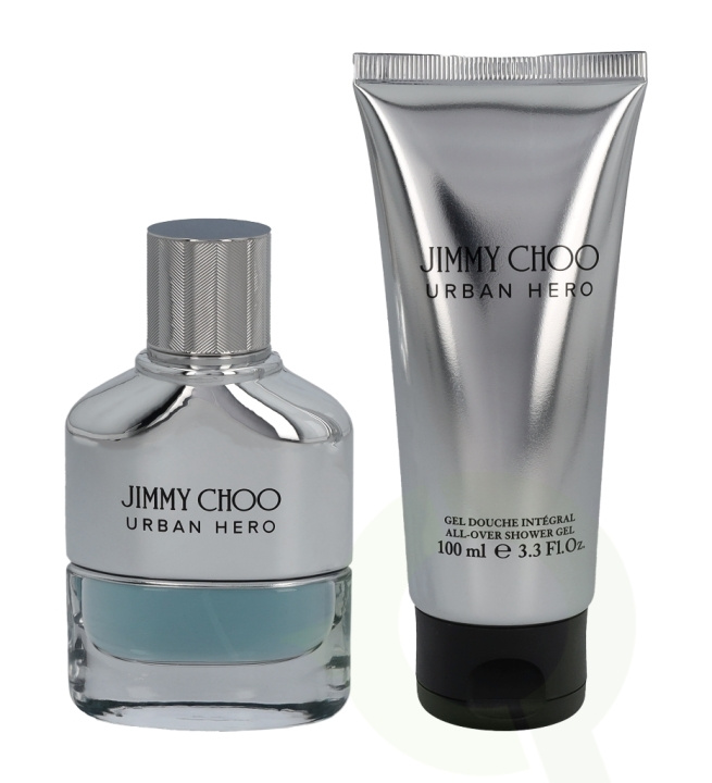 Jimmy Choo Urban Hero Giftset 150 ml Edp Spray 50ml/Shower Gel 100ml i gruppen SKØNHED & HELSE / Gaveæske / Gaveæske til ham hos TP E-commerce Nordic AB (C42427)