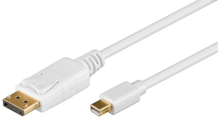 Goobay Mini DisplayPort™-adapterkabel, forgyldt Mini DisplayPort stik > DisplayPort™ stik, 2 m i gruppen COMPUTERTILBEHØR / Kabler og adaptere / DisplayPort / Kabler hos TP E-commerce Nordic AB (C42797)