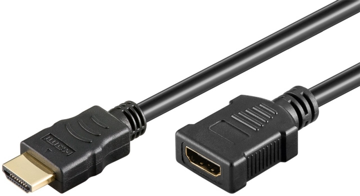 Goobay Højhastigheds HDMI™-forlængerkabel med Ethernet HDMI™ stik (type A) > HDMI™-hunstik (type A), 2 m i gruppen HJEMMEELEKTRONIK / Kabler og adaptere / HDMI / Kabler hos TP E-commerce Nordic AB (C43097)