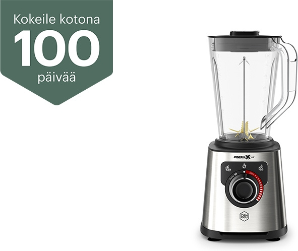 OBH Nordica Perfect Mix+ Advanced -tehosekoitin, ruostumaton teräs i gruppen HJEM, HUS & HAVE / Husholdningsapparater / Foodprocessor og køkkenassistenter / Mixer & Blender hos TP E-commerce Nordic AB (C43799)