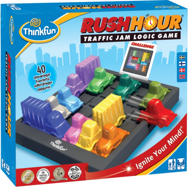 Think Fun Rush Hour brädspel i gruppen LEGETØJ, BØRN & BABY / Legetøj / Brætspil / Familiespil hos TP E-commerce Nordic AB (C43821)