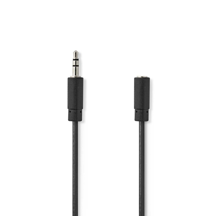 Nedis Stereo Audio kabel | 3.5 mm Hanstik | 3.5 mm Hunstik | Nikkelplateret | 2.00 m | Runde | Sort | Label i gruppen HJEMMEELEKTRONIK / Kabler og adaptere / Audio Analog / 3.5 mm hos TP E-commerce Nordic AB (C44395)