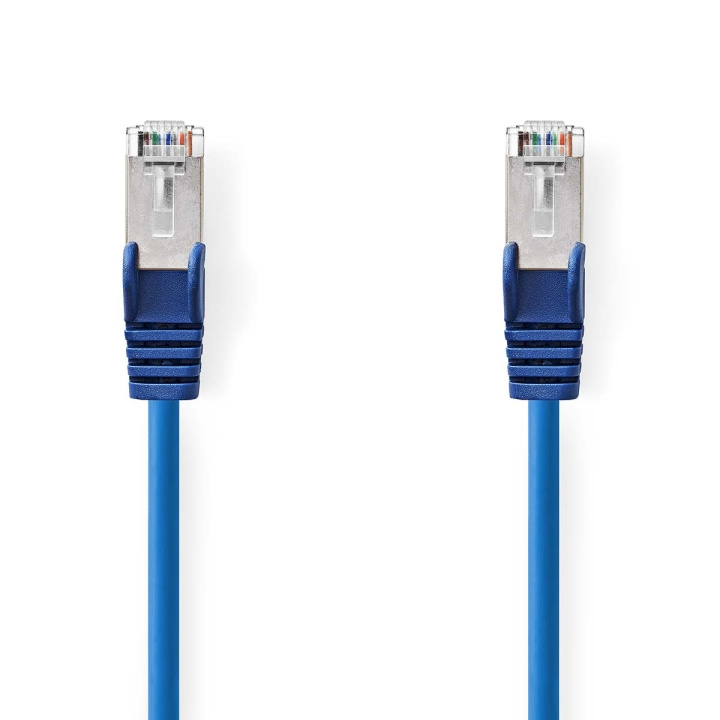 Nedis CAT5e netværkskabel | SF/UTP | RJ45 Han | RJ45 Han | 10.0 m | Runde | PVC | Blå | Label i gruppen COMPUTERTILBEHØR / Kabler og adaptere / Netværkskabler / Cat5e hos TP E-commerce Nordic AB (C44422)