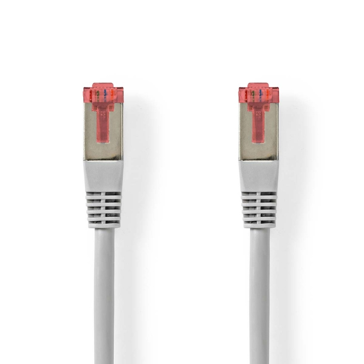 Nedis Kat 6 kabel | RJ45 Han | RJ45 Han | SF/UTP | 20.0 m | Runde | PVC | Grå | Label i gruppen COMPUTERTILBEHØR / Kabler og adaptere / Netværkskabler / Cat6 hos TP E-commerce Nordic AB (C44428)