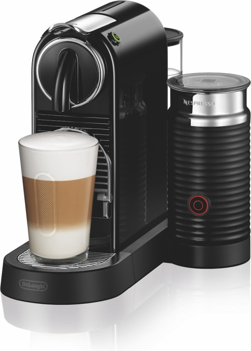 DeLonghi Nespresso Citiz & Milk - Kapselmaskin, Svart i gruppen HJEM, HUS & HAVE / Husholdningsapparater / Kaffe og espresso / Kaffemaskiner hos TP E-commerce Nordic AB (C44479)