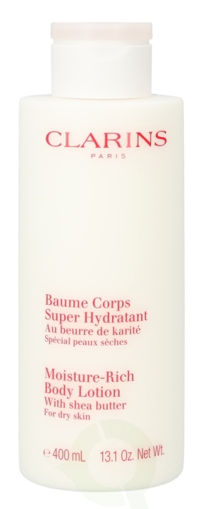 Clarins Moisture-Rich Body Lotion 400 ml With Shea Butter - For Dry Skin i gruppen SKØNHED & HELSE / Hudpleje / Kropspleje / Body lotion hos TP E-commerce Nordic AB (C44661)