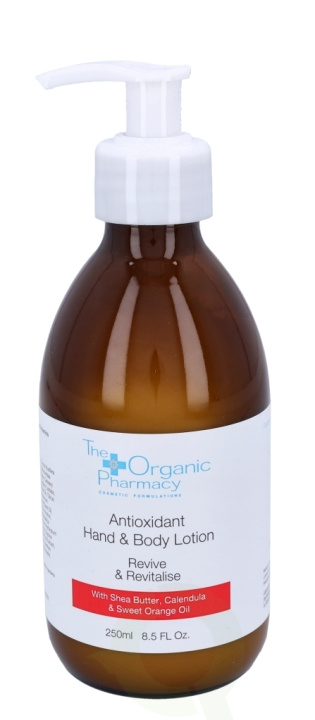 The Organic Pharmacy Antioxidant Hand & Body Lotion 250 ml With Shea Butter, Canlendula & Sweet Orange Oil i gruppen SKØNHED & HELSE / Hudpleje / Kropspleje / Body lotion hos TP E-commerce Nordic AB (C44749)