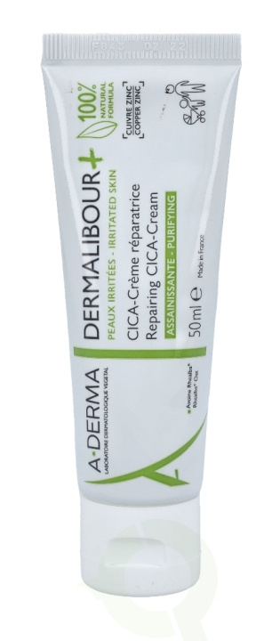 A-Derma Dermalibour+ Repairing Cica-Cream 50 ml i gruppen SKØNHED & HELSE / Hudpleje / Ansigt / Ansigtscreme hos TP E-commerce Nordic AB (C45862)