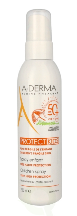 A-Derma Protect Kids Children Spray SPF50+ 200 ml i gruppen SKØNHED & HELSE / Hudpleje / Tanning / Solbeskyttelse hos TP E-commerce Nordic AB (C45874)