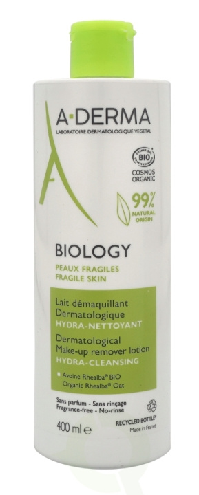 A-Derma Biology Dermatological Make-Up Remover Lotion 400 ml i gruppen SKØNHED & HELSE / Makeup / Makeup fjerner hos TP E-commerce Nordic AB (C45875)